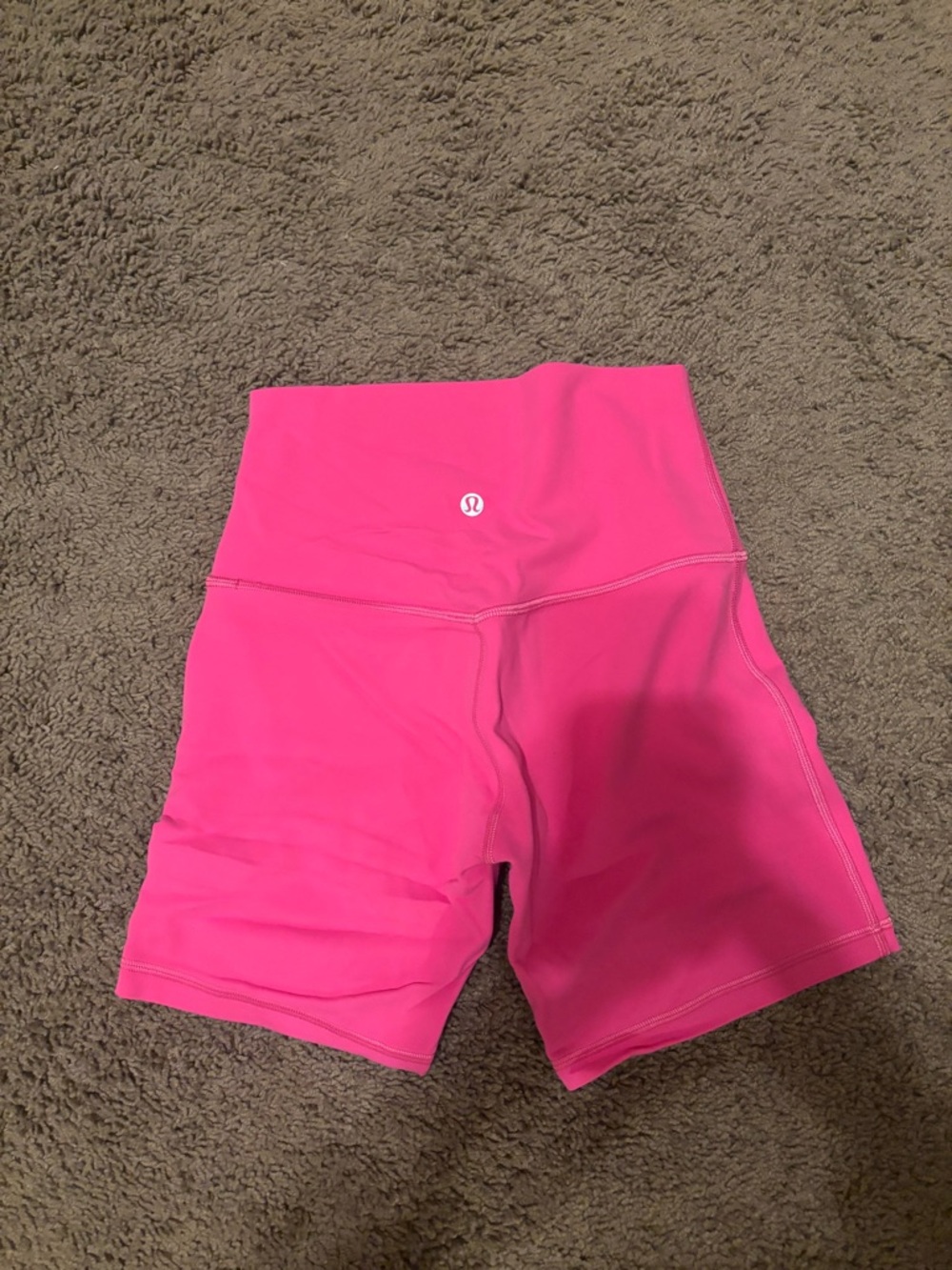 lululemon athletica High-Waist Hot Pink Bike Shorts